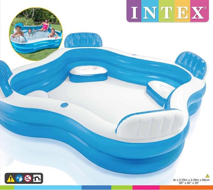 Actual product image Intex family lounge