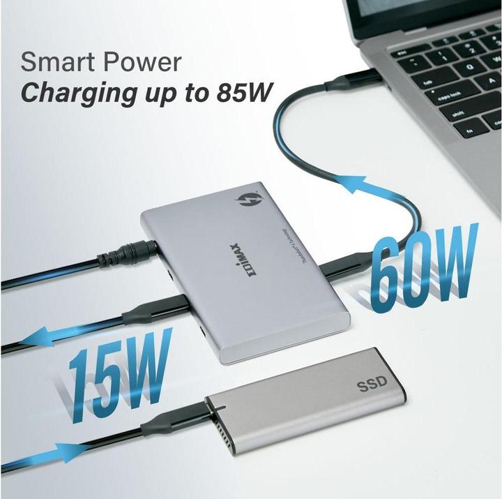 Immagine prodotto edimax TD-405BP Docking Station per notebook e replicatore di porte cablato Thunderbolt 4 (Thunderbolt, 4 Porti)