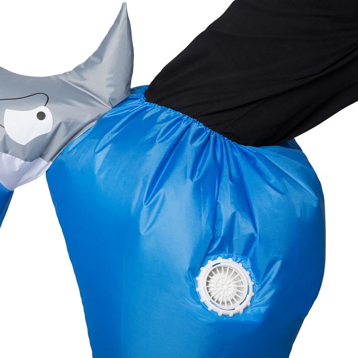 Image du produit Dressforfun Selbstaufblasbares Kostüm Hai (Taille unique)