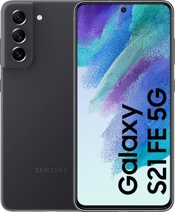 Produktbild Re!commerce Galaxy S21 FE 5G (dual sim) (128 GB, Schwarz, 6.40", 13 Mpx, Dual SIM, B / Sehr gut)