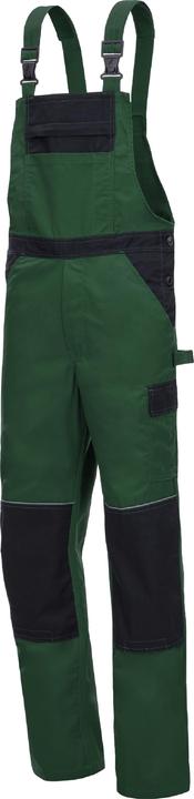 Produktbild Nitras MOTION TEX LIGHT, Latzhose, grün / schwarz (Farbcode: 3010), 245 g/qm, atmungsaktives und lei (110)