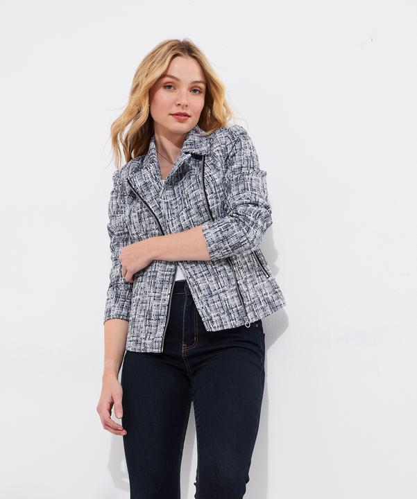 Produktbild Joe Browns Asymmetric Biker Tweed Jacket (40)