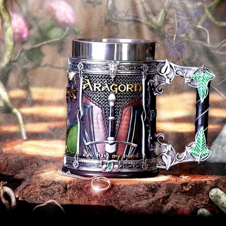 Image du produit Nemesis Now Lord of the Rings Aragorn Tankard 15.5cm (0.60 l, 1 x)