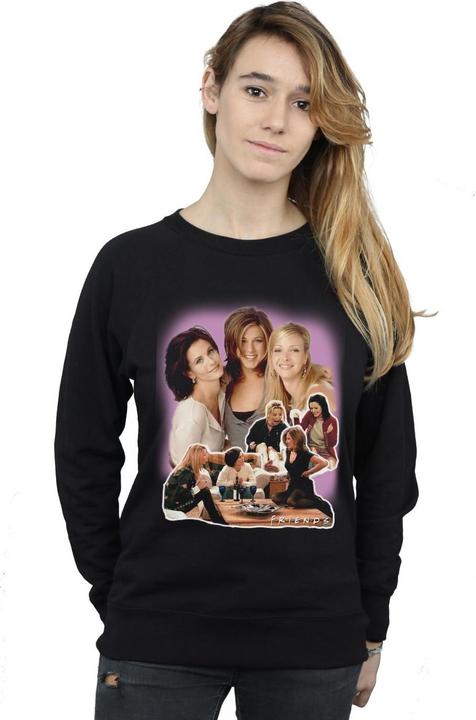 Actual product image Friends Womens/Ladies Girls Collage Sweatshirt (S)