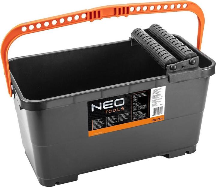 Actual product image Neo Tile laying set: container with grid and 24l rollers, rubber squeegee, soft sponge