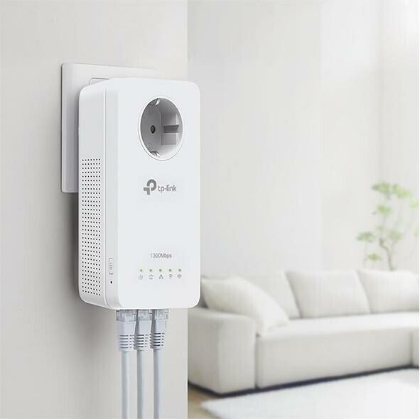 Immagine prodotto TP-Link KitDE Powerline TL-WPA1300P (1300 Mbit/s)