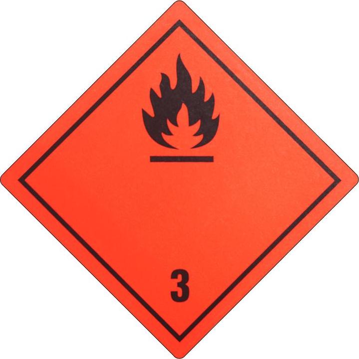 Produktbild No Name Gefahrgutetiketten, quadratisch