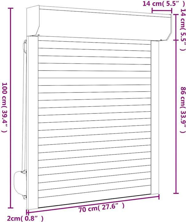 Image du produit VidaXL Helin (70 x 100 cm)