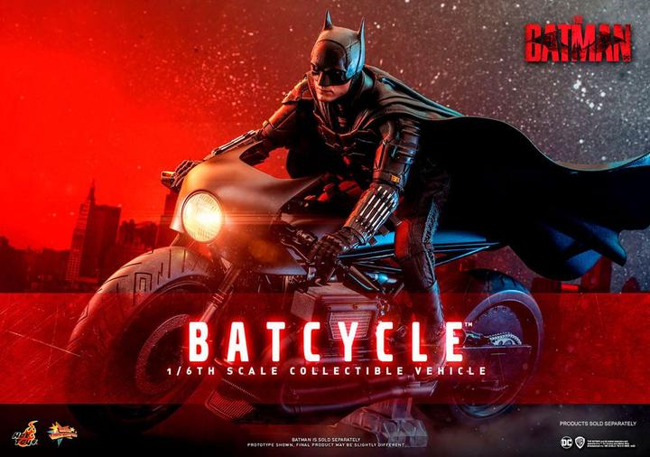 Image du produit Hot Toys The Batman Véhicule Movie Masterpiece 1/6 Batcycle 42 cm