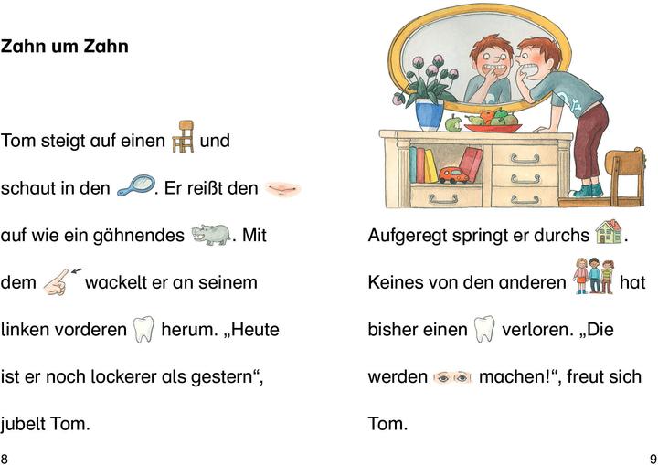 Produktbild Bildermaus - Wackelzahngeschichten (Deutsch, Annette Moser, Sandra Reckers, Loewe Erstlesebücher, 2020)