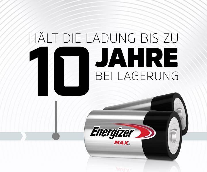 Produktbild Energizer Max Alkaline (2 Stk., C, 8000 mAh)