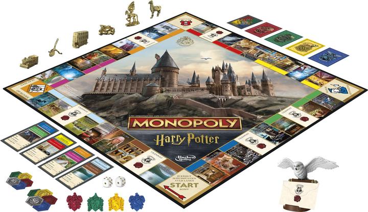 Actual product image Hasbro Gaming Monopoly Harry Potter (German)