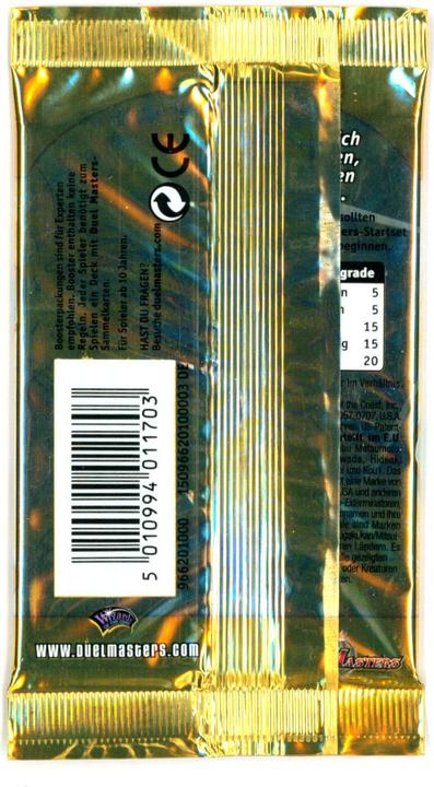 Produktbild Magic the Gathering Evo-Exterminatoren Duel Masters TCG Booster Pack DM02 (Deutsch, Booster Pack)