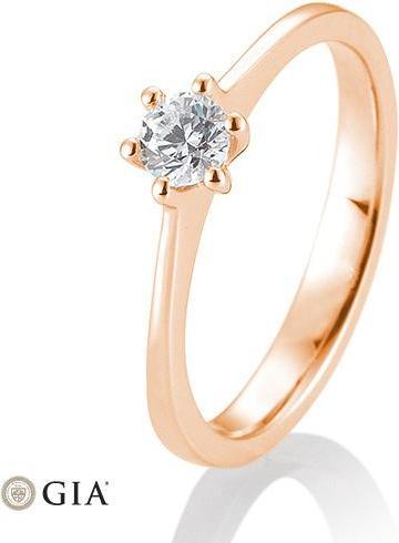 Actual product image Breuning 6 prong set 0.05-0.30 ct. (48, 585/14 K Gold)