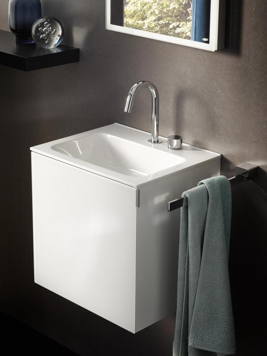 Image du produit Emco Evo 400 lavabo, 400x320mm, sans trop-plein, pour meuble bas Evo 400, 95771144 (320 mm, 400 mm)