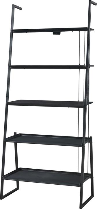 Actual product image En.Casa Furniture set Storfjord 2-pcs. 1x ladder shelf, 1x TV cabinet