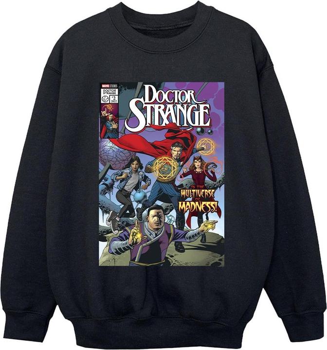 Actual product image Boys Doctor Strange Comic Circles Sweatshirt (104)