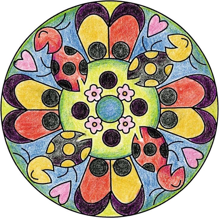Actual product image Ravensburger Mini mandala designer romantic