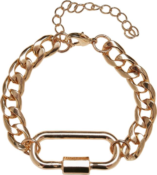 Urban Classics Fastener Bracelet (Zink, Eisen)