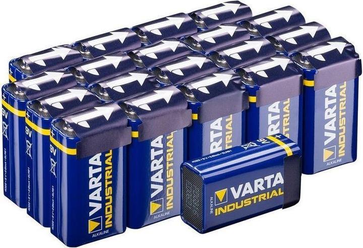 Image du produit Varta Industrie (1 pcs, 9V Block, 640 mAh)