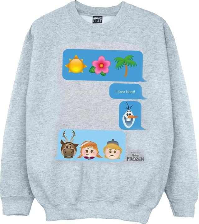 Produktbild Disney Frozen I Love Heat Sweatshirt Jungen (140, 146)