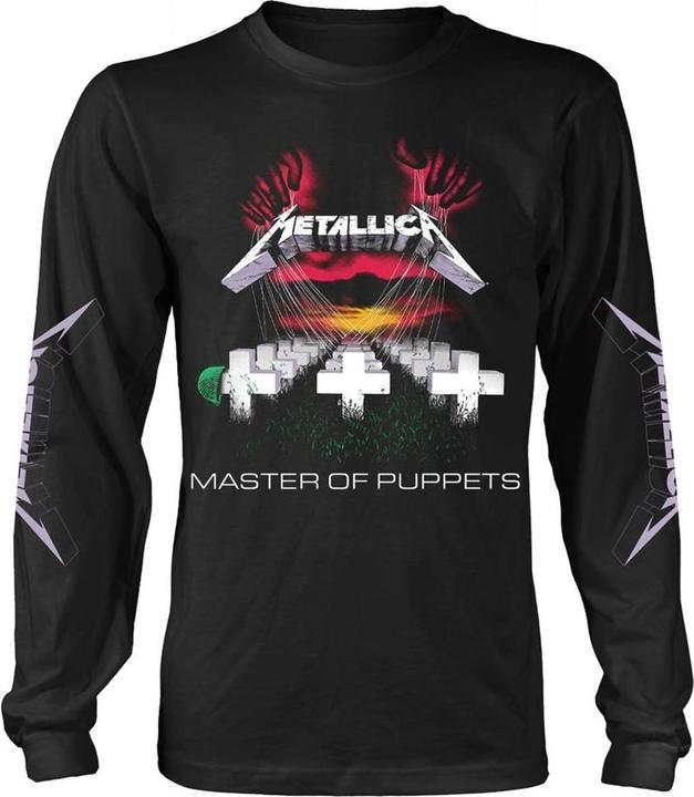 Metallica Master Of Puppets TShirt Langärmlig