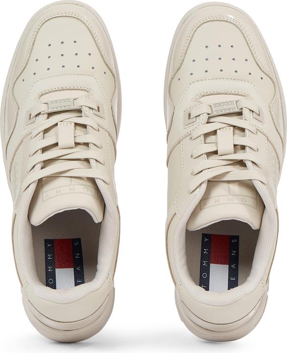 Produktbild Tommy Hilfiger TJW Retro Basket Sneaker Dames - Bleached Stone - Maat 40 (40)