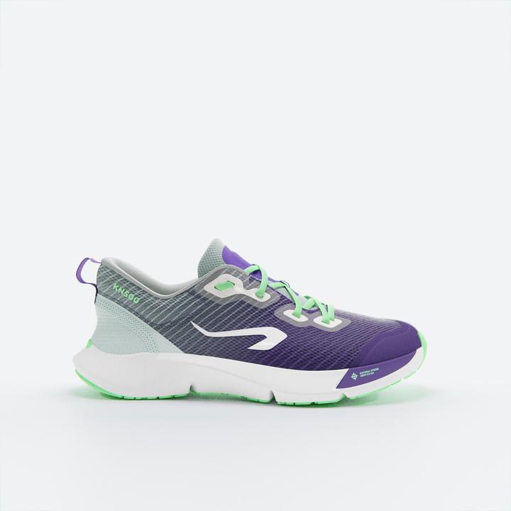 Kiprun Laufschuhe Kinder Drop 0 - KN500 grün/schwarz