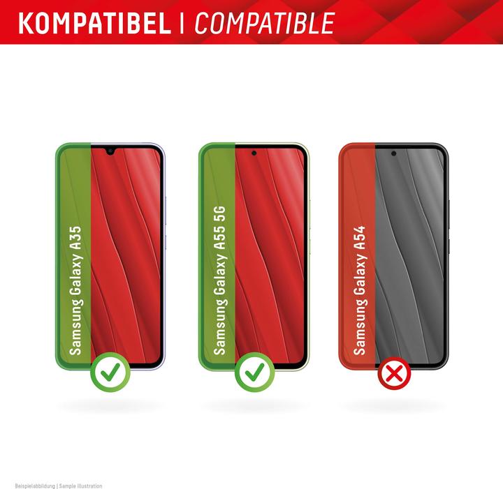 Produktbild Displex Smart Glass, Displayschutzfolie (1 Stück, Samsung Galaxy A35, Samsung Galaxy A55)