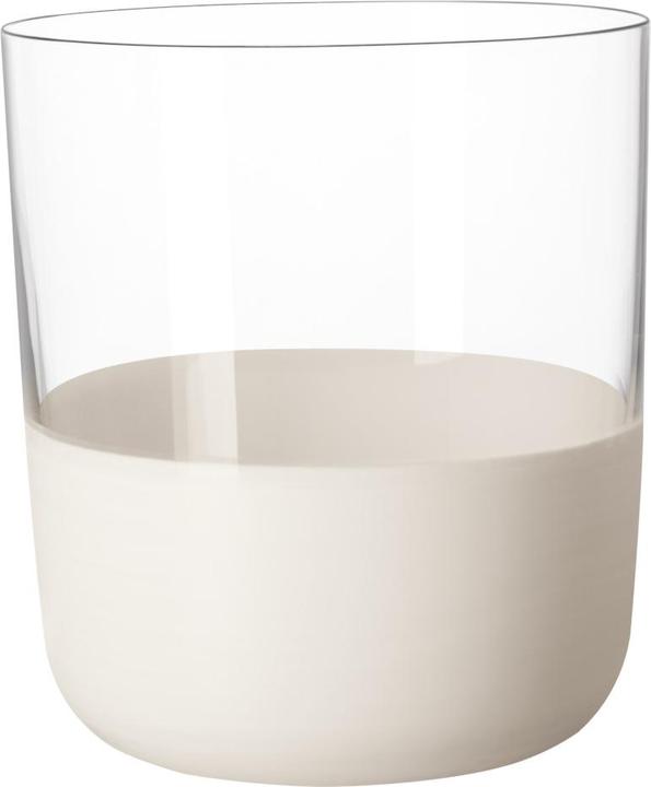 Villeroy & Boch Whisky Tumbler, Set 4 pcs Manufacture Rock blanc (2.50 dl, 4 x, Whisky glass)