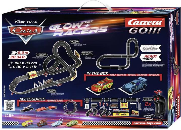 Actual product image Carrera GO... - Disney-Pixar Cars - Glow Racers