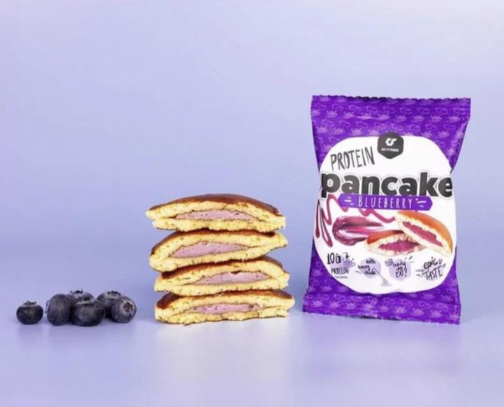 Produktbild Go Fitness Protein Pancakes (Blaubeeren, 1 Stk., 600 g)