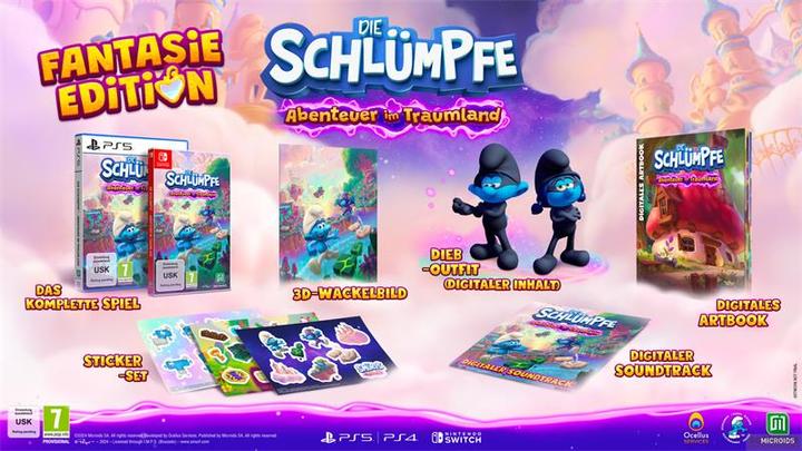 Produktbild astragon Schlümpfe: Abenteuer im Traumland (Switch, Switch Lite, Switch OLED, DE)