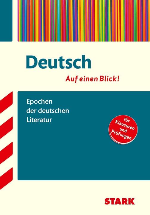 Immagine prodotto Training Deutsch Gymnasium Epochen der deutschen Literatur (Tedesco, Markus Hille, 2018)