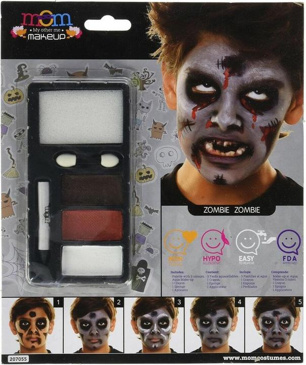 Image du produit My Other Me Schminkset für Kinder Halloween Zombie (24 x 20 cm)