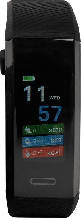 Actual product image Technaxx TX-HR7 Fitness Tracker With Integrated Pulse Function Uni Black (20 mm)