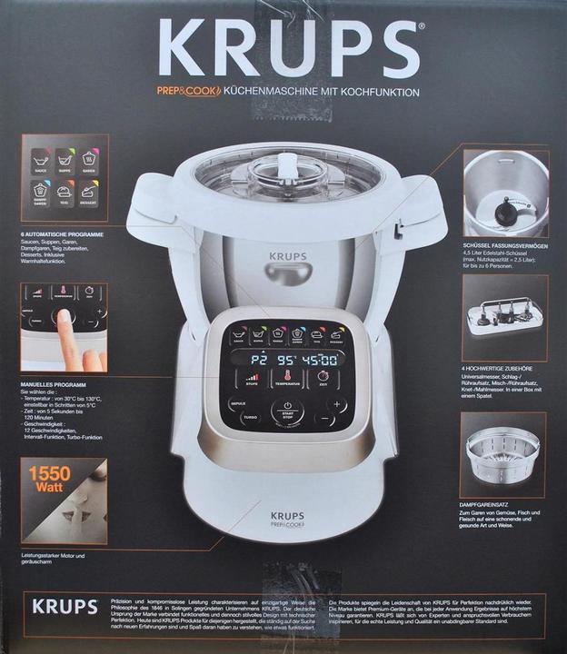Image du produit Krups Prep'n'Cook (1550 W)