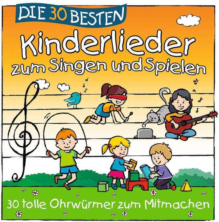 Le 30 migliori canzoni per bambini da cantare e suonare (Simone Sommerland, K. & Kita-Rane Felicità, Tedesco)