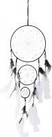 Actual product image IKO Dream catcher gray with pearls h = 65cm d = 20cm