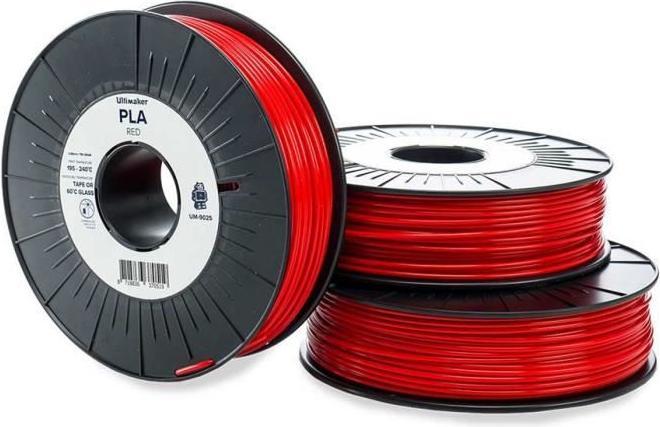 Actual product image Ultimaker Pla (PLA, 2.85 mm, 750 g, Red)