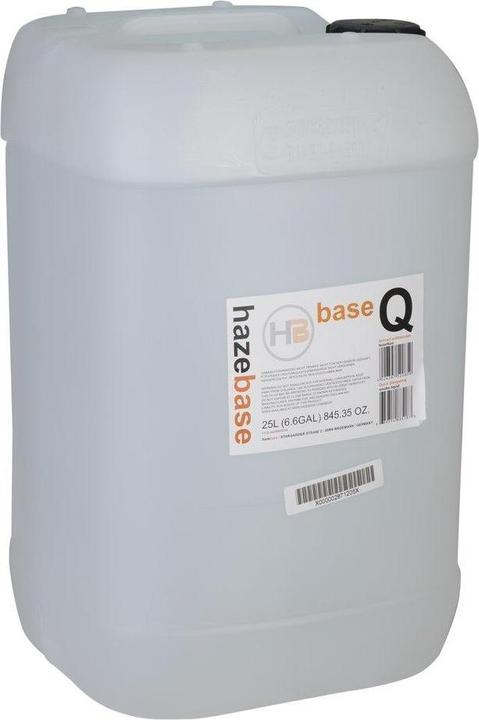 Actual product image Hazebase Base*Q fog fluid 25l canister (Fog fluid)