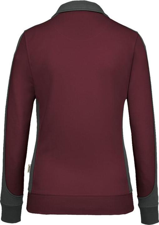 Immagine prodotto Hakro Giacca da donna in felpa Contrast Performance rosso vino/antr. XL (XL)