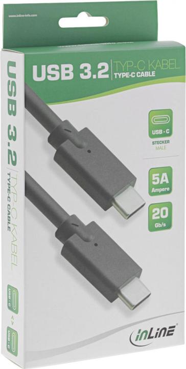 Produktbild InLine USB 3.2 Gen.2 Kabel (2 m, USB 3.2)