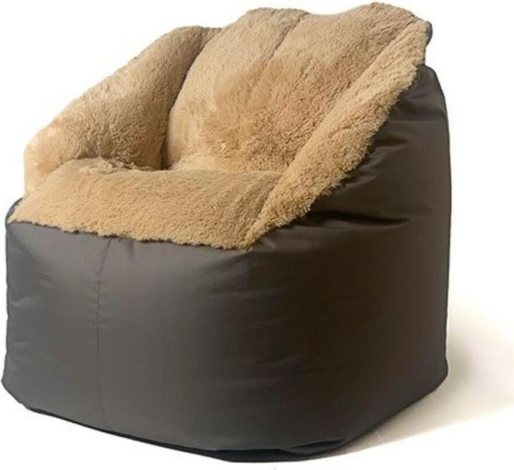 Immagine prodotto Go Gift Sako Borsa Pouf Fluffy marrone XXL 140 x 90 cm