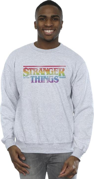 Image du produit Netflix - Sweat STRANGER THINGS RAINBOW DOT LOGO - Homme (S)