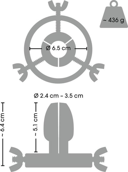 Actual product image Fetish Collection Anal Spreader