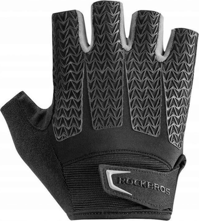 Produktbild Rockbros S169BGR XL cycling gloves with gel inserts - gray (XL)