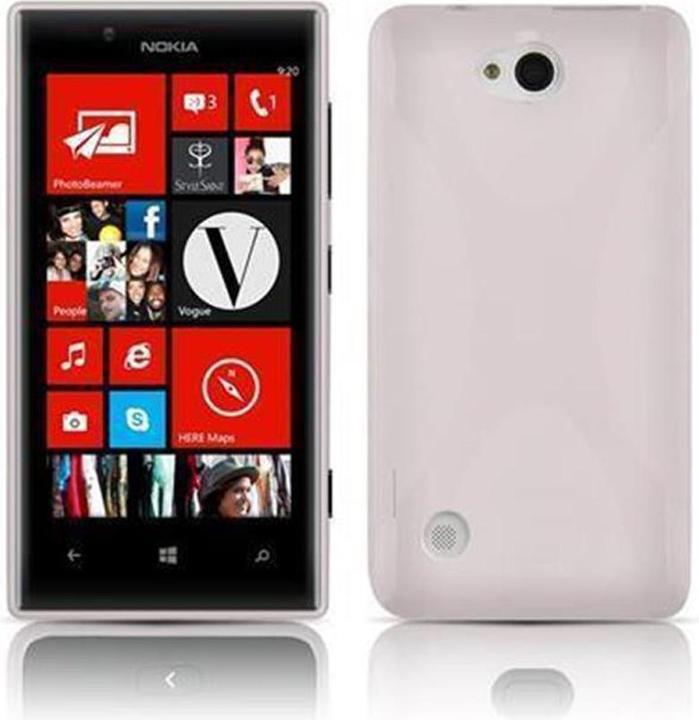 Actual product image Cadorabo TPU X-Line Cover (Nokia Lumia 720)