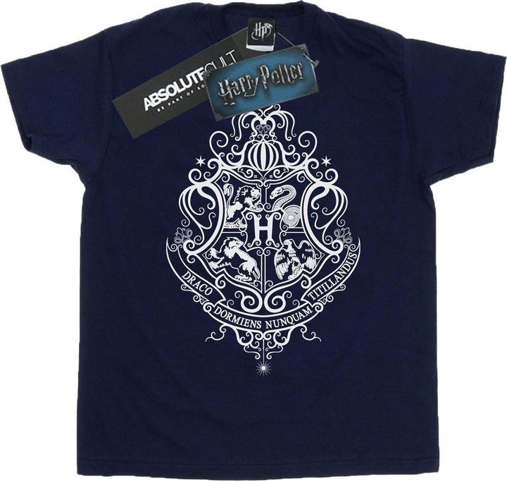 Immagine prodotto Hogwarts Draco Dormiens Crest Maglietta Ampia Donna (L)