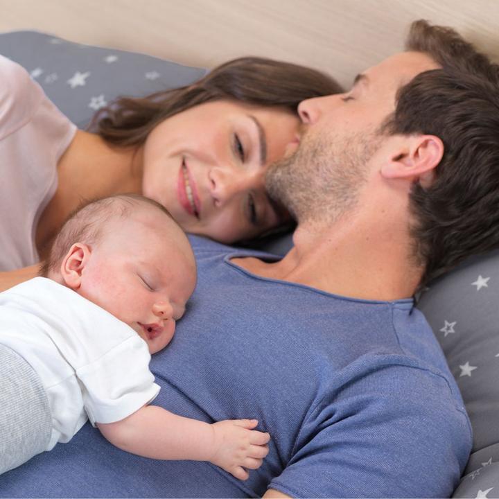 Actual product image Theraline Nursing pillow "The Original" with polyester hollow fibre filling incl. cover 190 cm (190 cm)